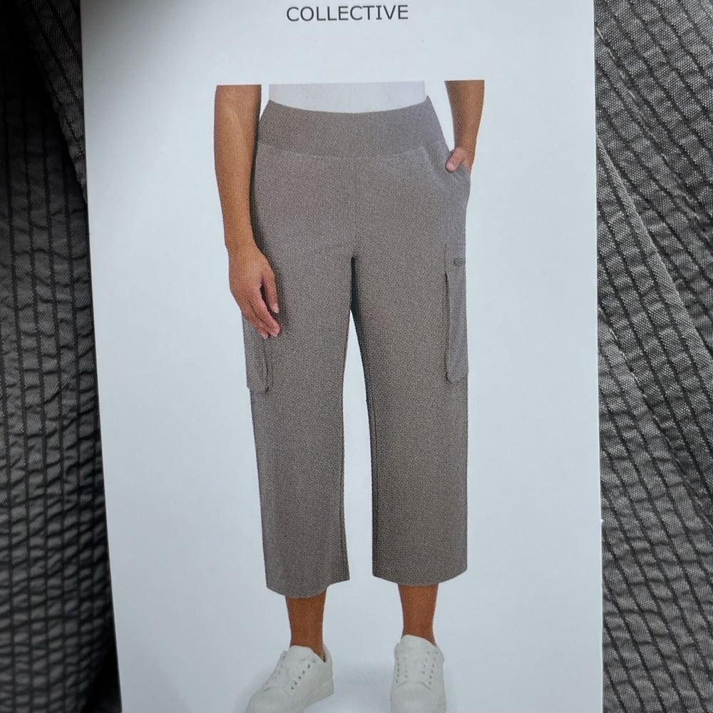 Sage Collective Women's S Cargo Pants Gray e1221